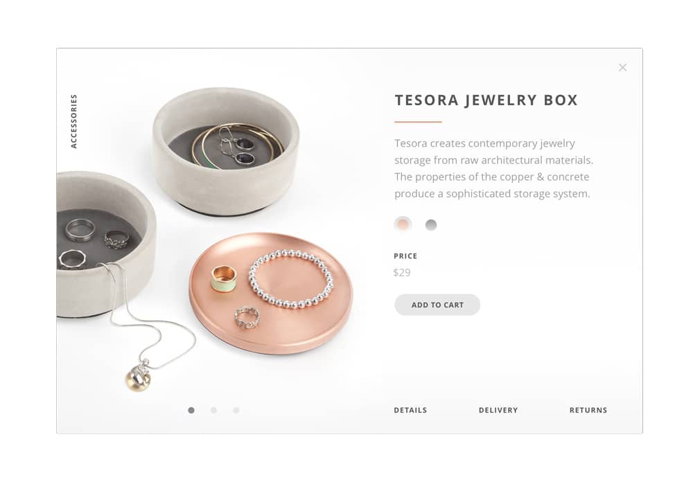 Latest Free Useful UI Elements PSD For E-commerce Websites 2 Product Detail UI PSD