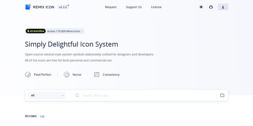 Useful Free Icon Fonts 71 Remix Icon