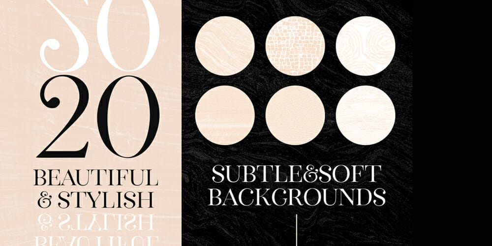 Subtle Stylish Textured Backgrounds