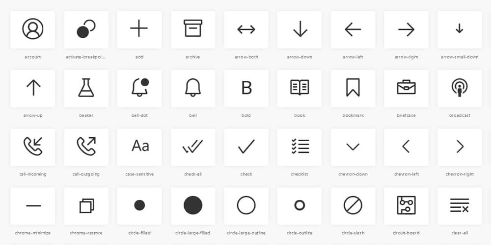 Useful Free Icon Fonts 64 codicon