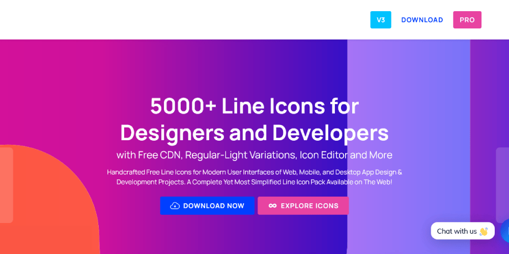 Useful Free Icon Fonts 13 lineicons