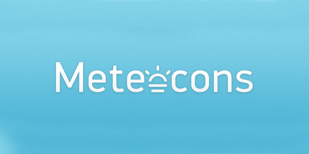 Useful Free Icon Fonts 75 meteocons