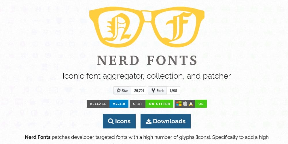 Useful Free Icon Fonts 11 nerd fonts