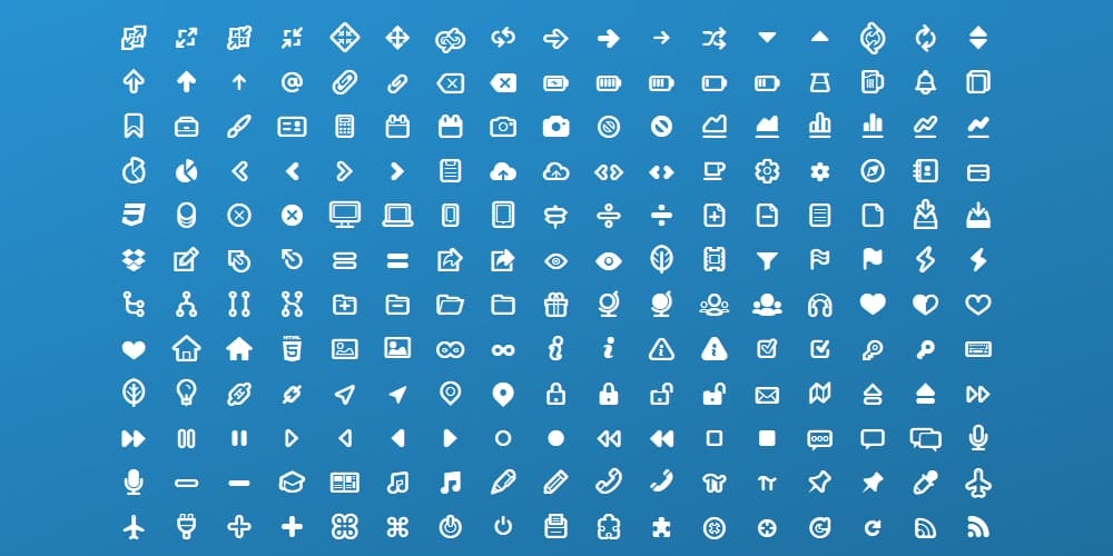 Useful Free Icon Fonts 46 Typicons