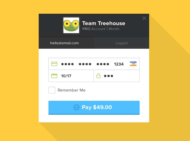 Latest Free Web Elements from June 2014 37 Checkout UI