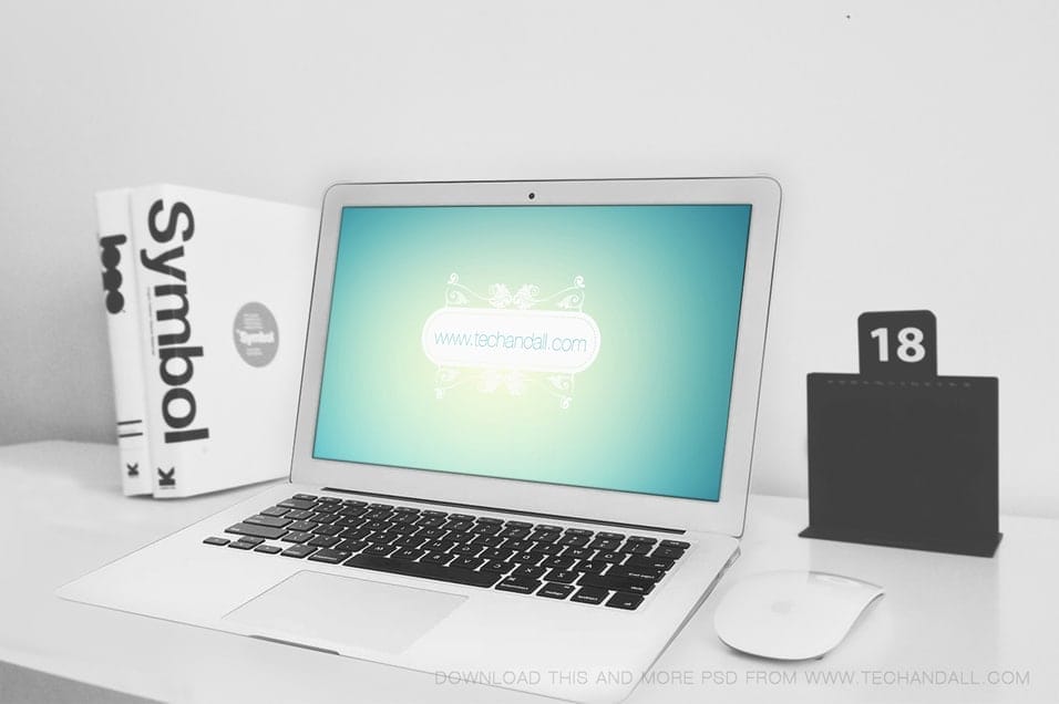 Macbook Air Showcase Mockup