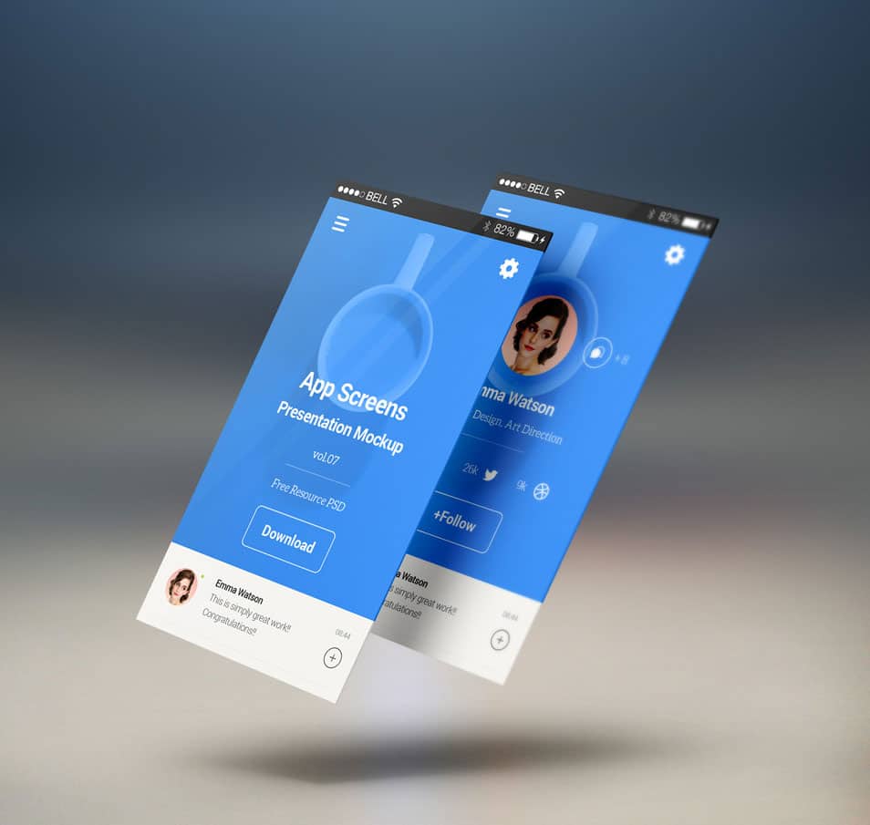 Perspective App Screens MockUp 7