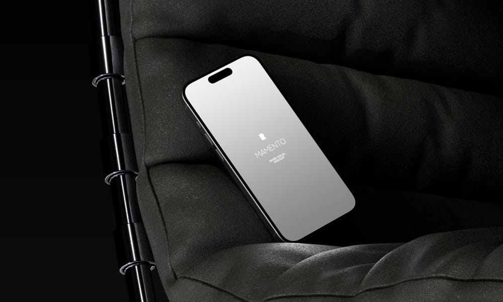 Best Collection of iPhone Mockup Templates 7 iPhone 15 Pro Mamento Series Mockup