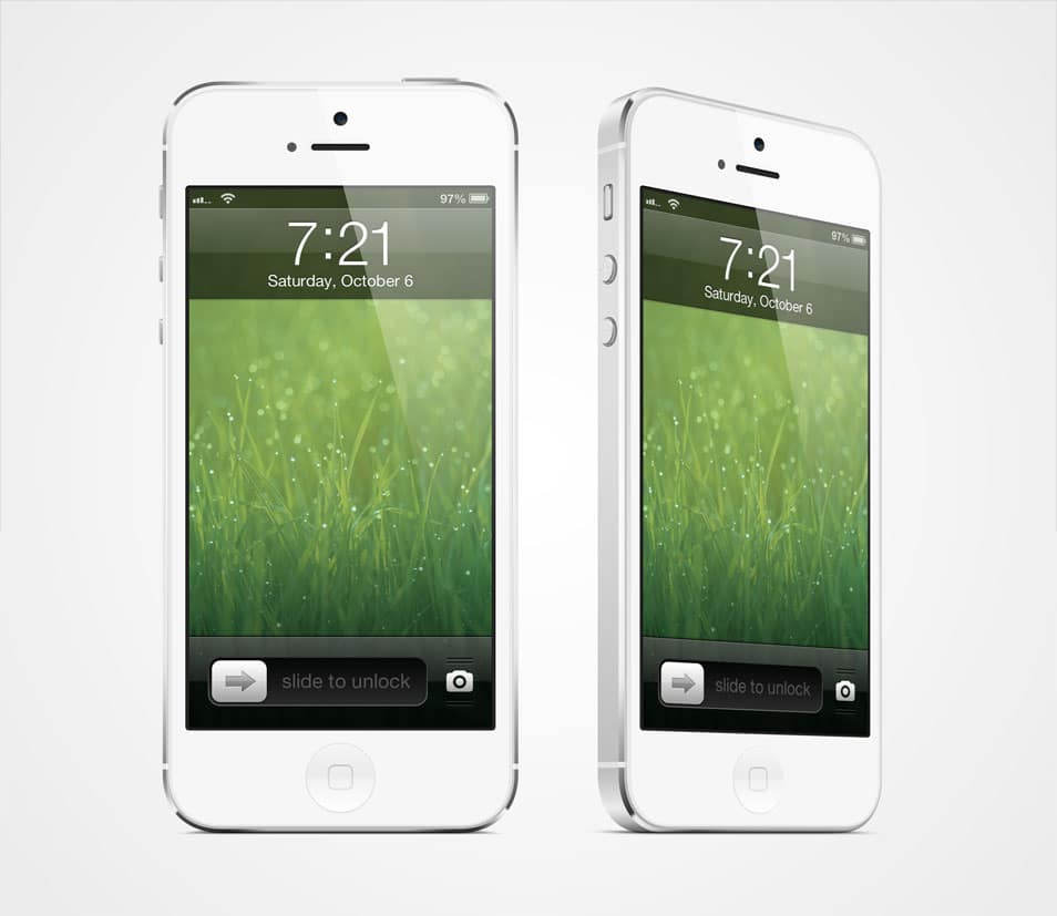 iPhone 5 Template