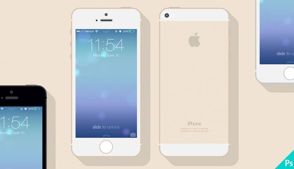 iPhone 5s Mockup