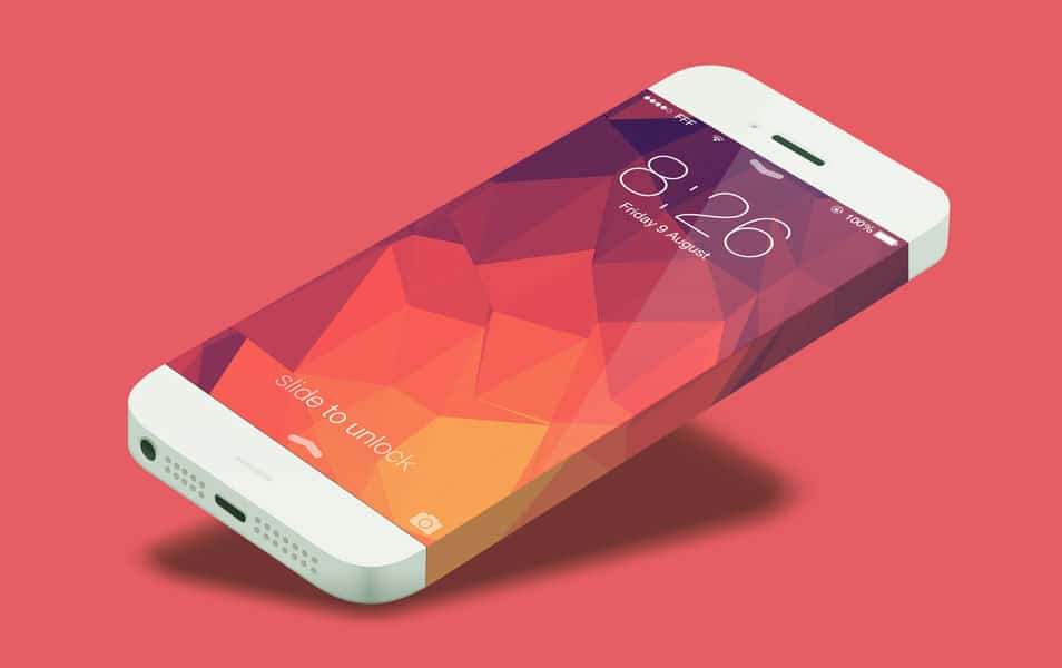 iPhone 6 Infinity Mockup