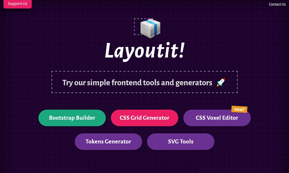 Ultimate CSS Resources (CSS Tools, Frameworks, Ebooks, Snippets..) 7 Layoutit
