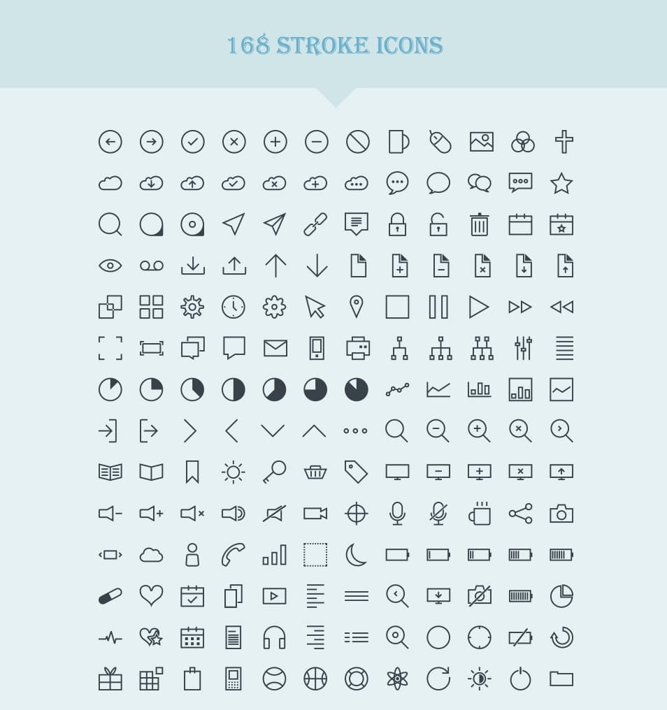 250+ Ultimate Collection of Free Line Icon Sets 25 168 Vector Stroke Icons