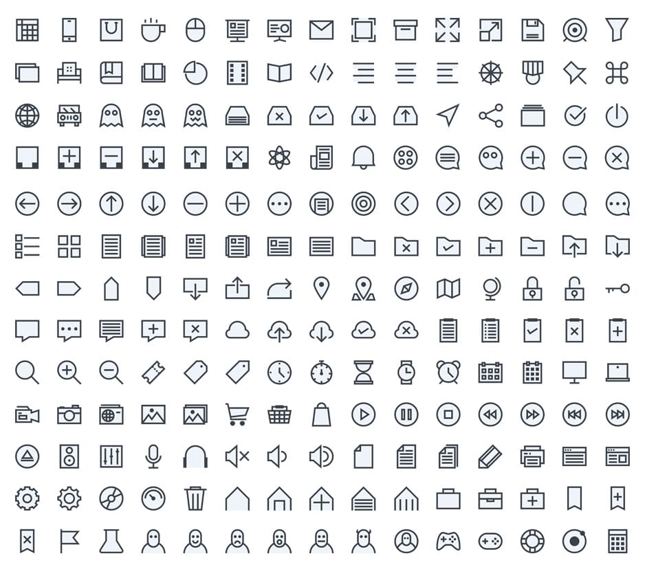 195 iOS 7 Icons