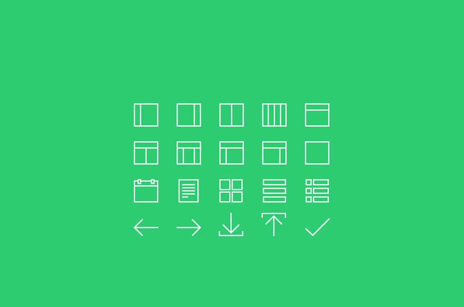 250+ Ultimate Collection of Free Line Icon Sets 48 20 Thin Line Icons