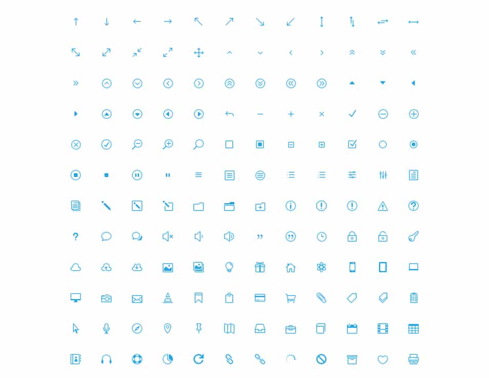 250+ Ultimate Collection of Free Line Icon Sets 148 360 Free Icons (Icon Font)