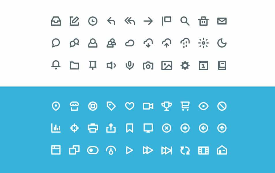 250+ Ultimate Collection of Free Line Icon Sets 54 60 Vicons - Free Icon Set