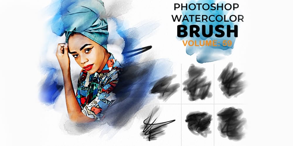 Collection of Best Photoshop Brushes 43 Abstract Paint Photoshop Watercolor Brush