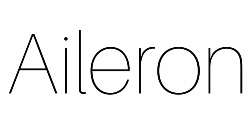 Aileron Font