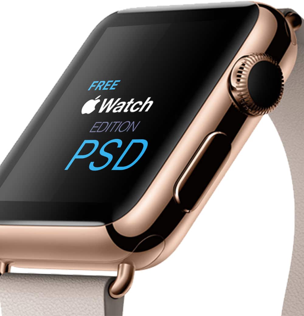 Apple Watch Free PSD