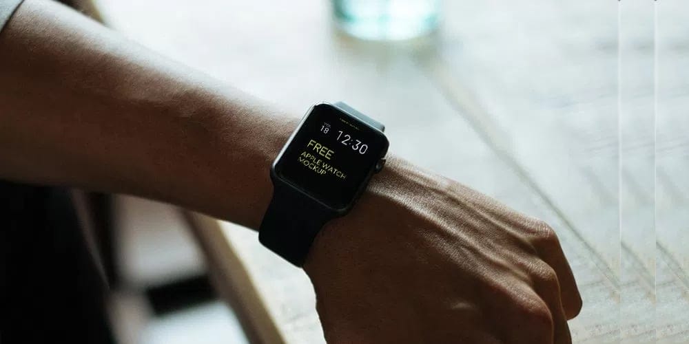 Apple Watch Mockup PSD