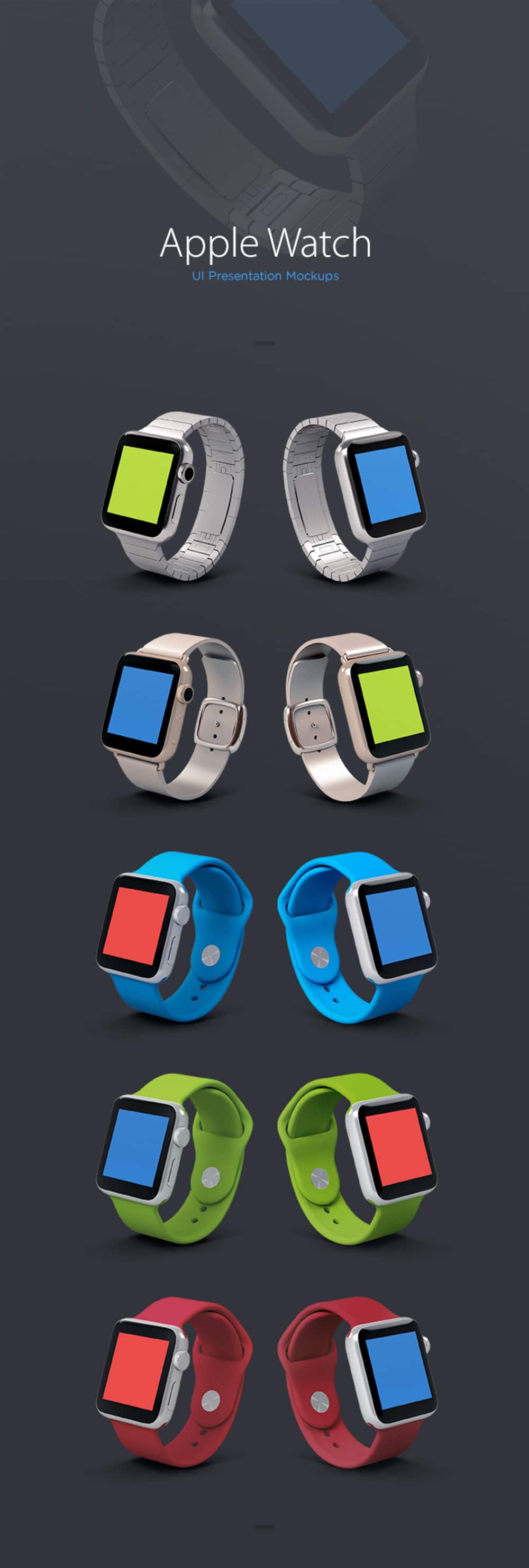 Apple Watch Mockups