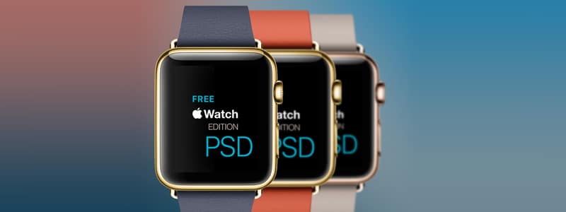 Apple Watch PSD