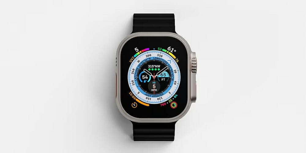 Apple Watch Ultra Mockup