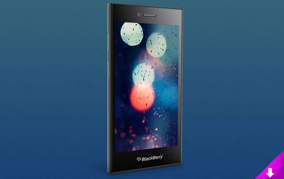 BlackBerry Leap Mockup