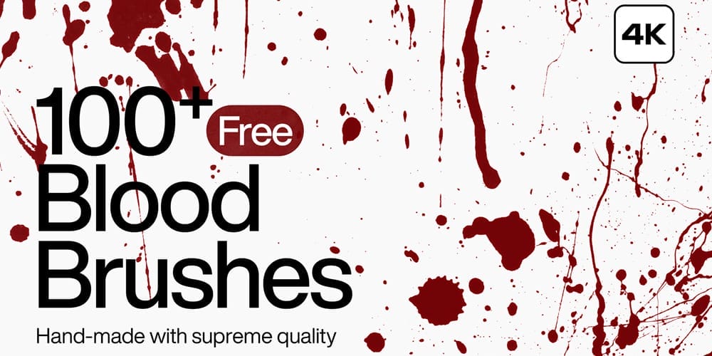 Blood Photoshop Brushes