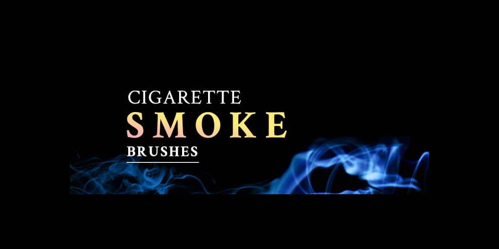 Collection of Best Photoshop Brushes 133 Cigarette Smoke Brushes
