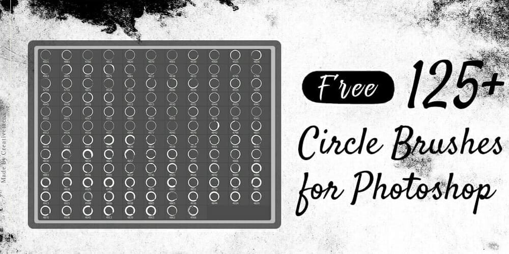 Collection of Best Photoshop Brushes 322 Circle Photoshop Brushes