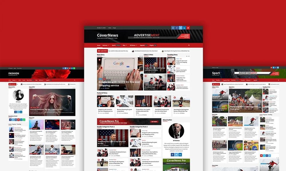150+ Free Responsive Magazine WordPress Themes 2025 7 CoverNews
