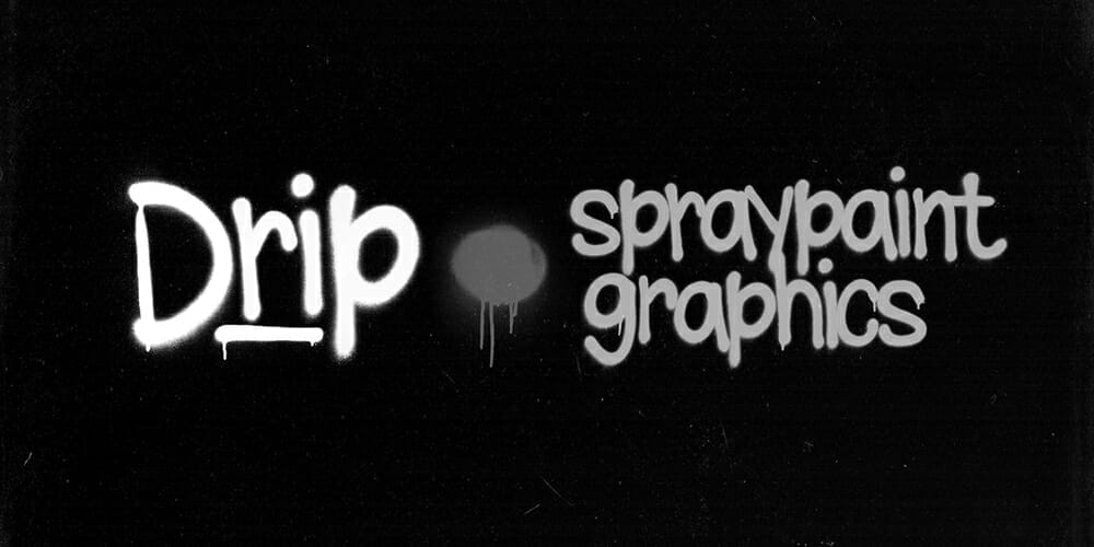 Collection of Best Photoshop Brushes 71 Drip Spray Paint Brushes