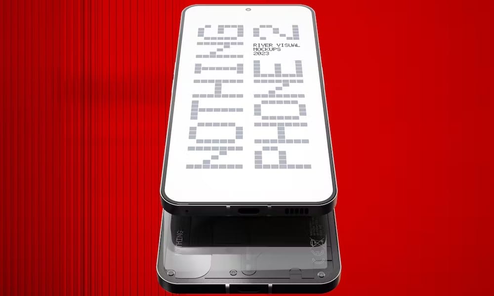 300+ Smartphone Mockup PSD Templates 326 Dune Nothing Phone 2 Mockup