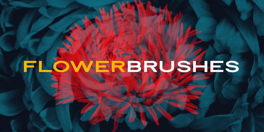Collection of Best Photoshop Brushes 143 Elegant Flower Photoshop Brushes