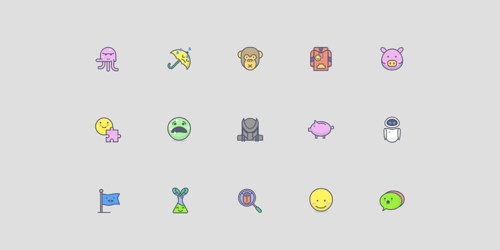 Latest Collection of Free SVG Icons & Illustrations 266 Emojious Icons