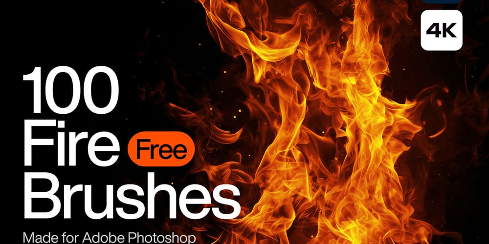Collection of Best Photoshop Brushes 117 Fire Photoshop Brushes