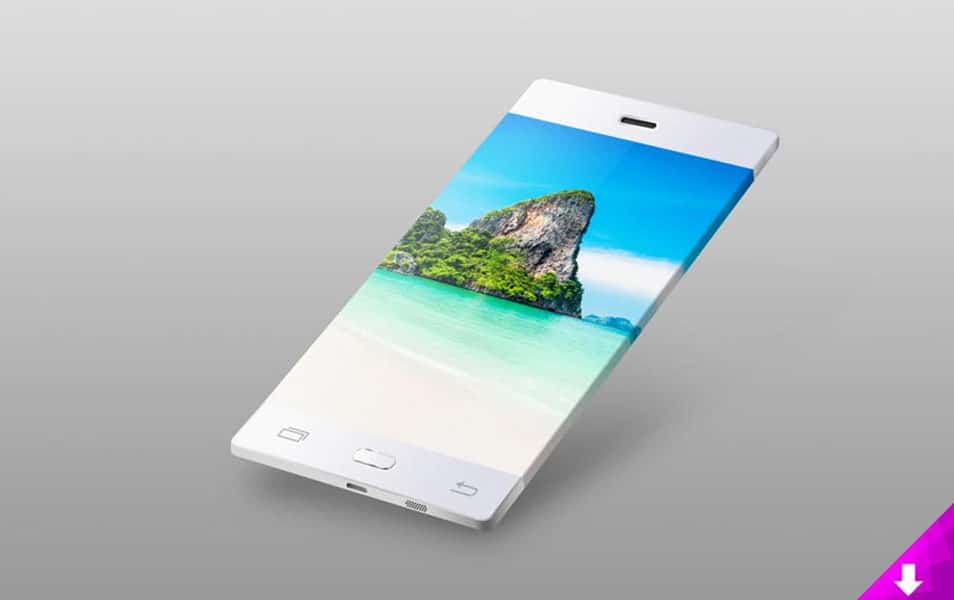 300+ Smartphone Mockup PSD Templates 338 Flat Phone Mockup