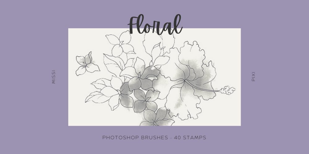 Floral Photoshop Brushes