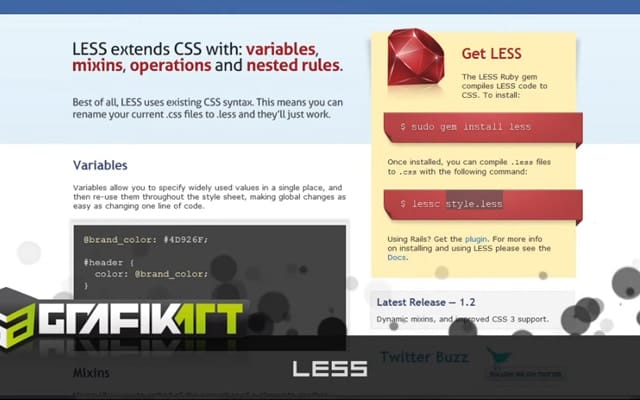Framework CSS LESS