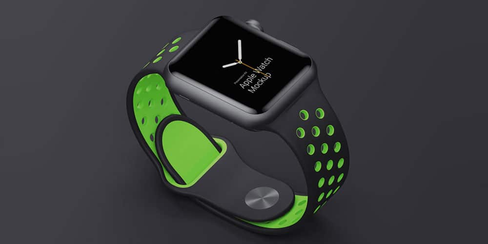 Free Apple Watch Mockup PSD