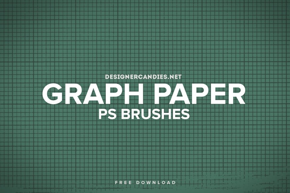 Collection of Best Photoshop Brushes 327 Free Graph Paper Brush Set