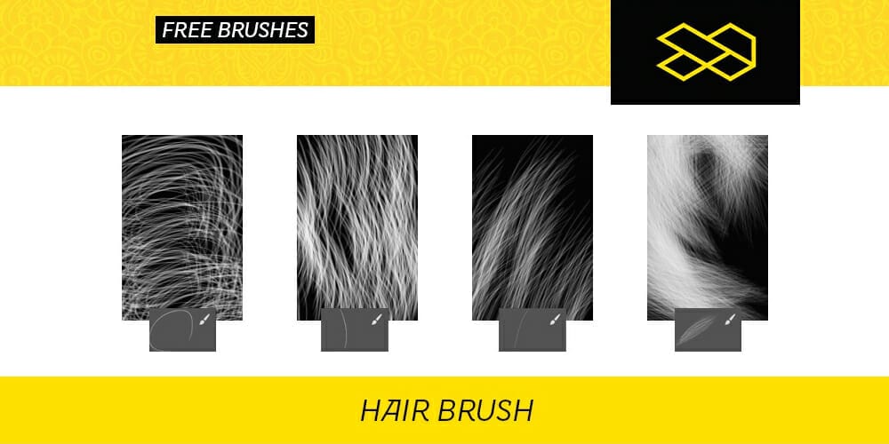 Collection of Best Photoshop Brushes 271 Free Hair Brushes