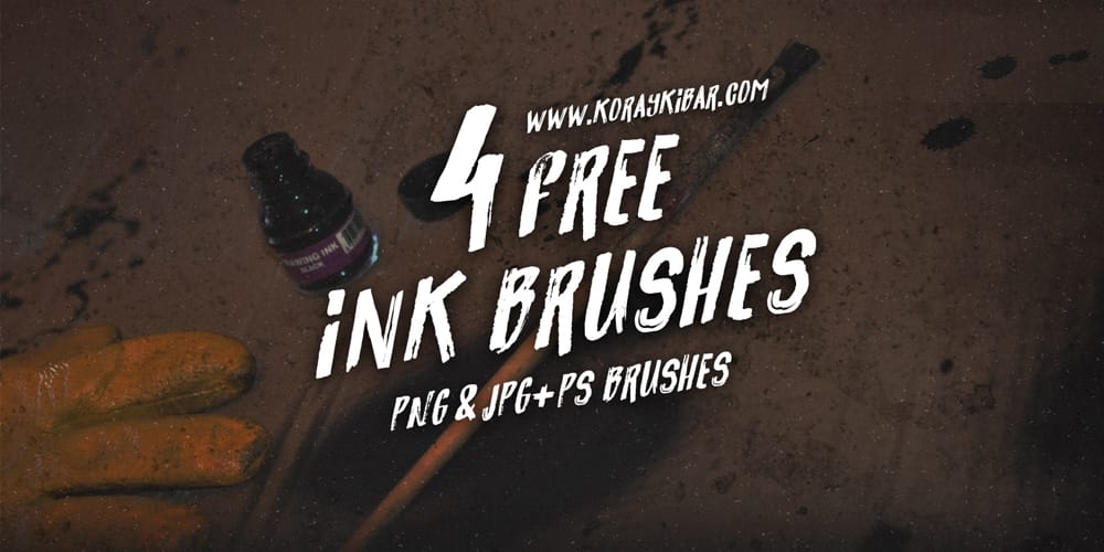 Collection of Best Photoshop Brushes 202 Free Ink Brushes