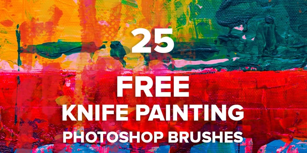 Collection of Best Photoshop Brushes 88 Free Knife Painting Photoshop Brushes