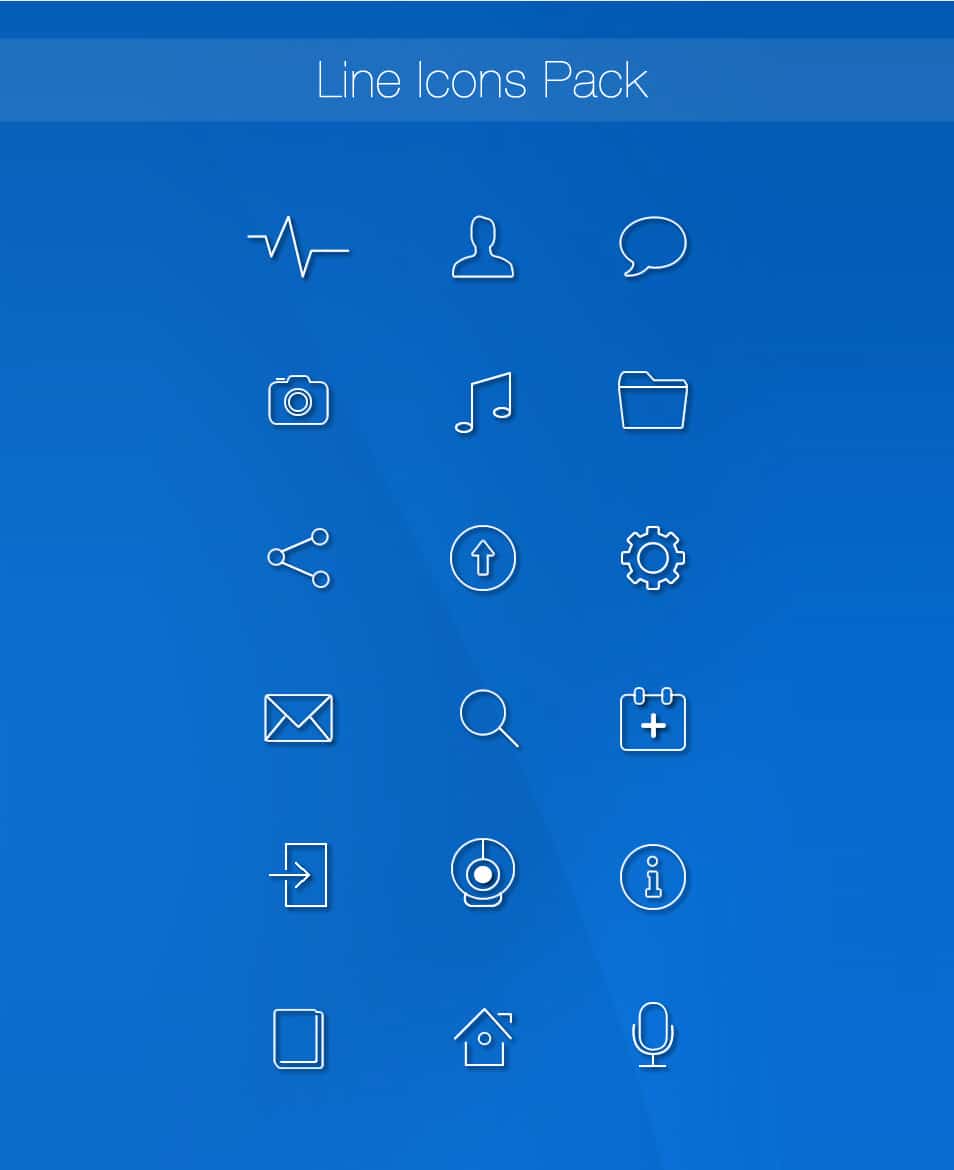 Free Line Icons