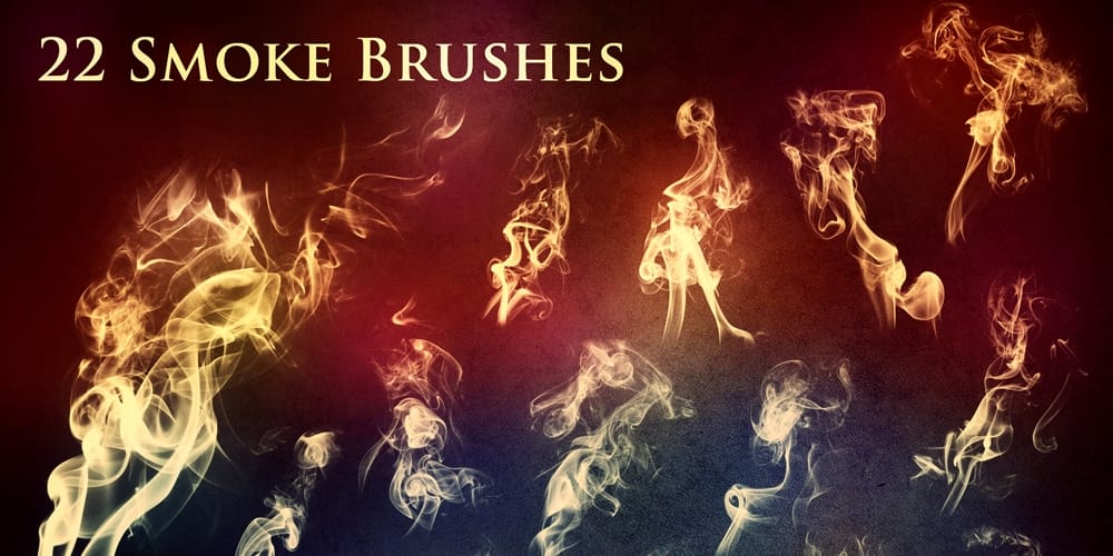 Collection of Best Photoshop Brushes 128 Free Smoke and Fire Brushes