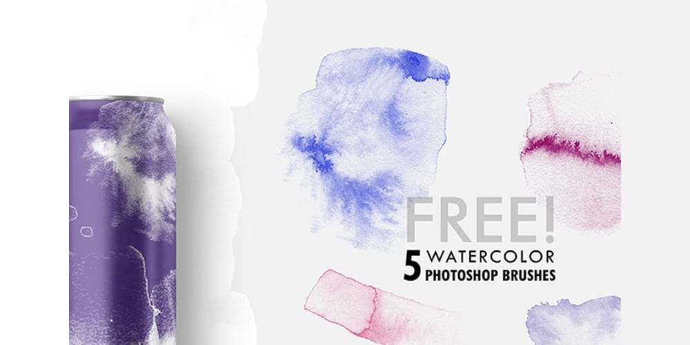 Collection of Best Photoshop Brushes 45 Free Watercolor PS Brushes