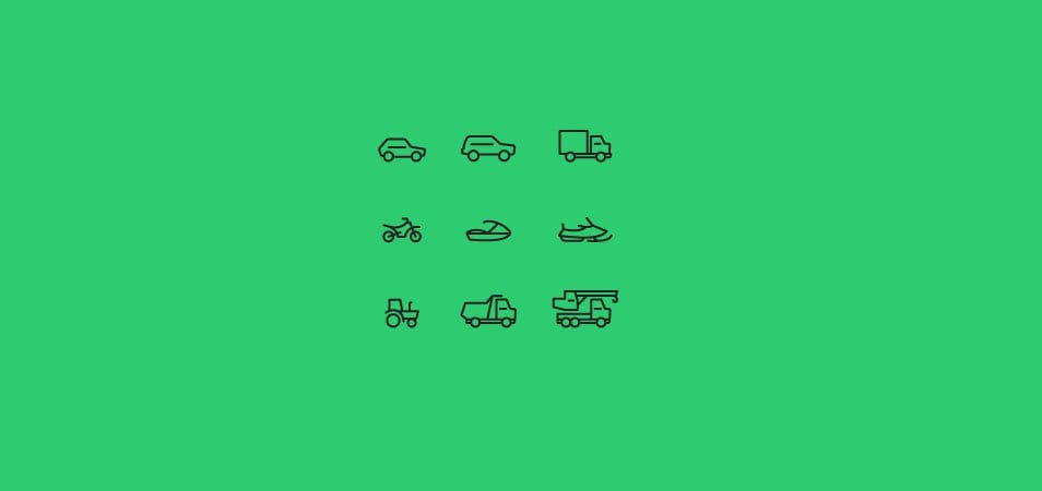 250+ Ultimate Collection of Free Line Icon Sets 175 Free transport Icons